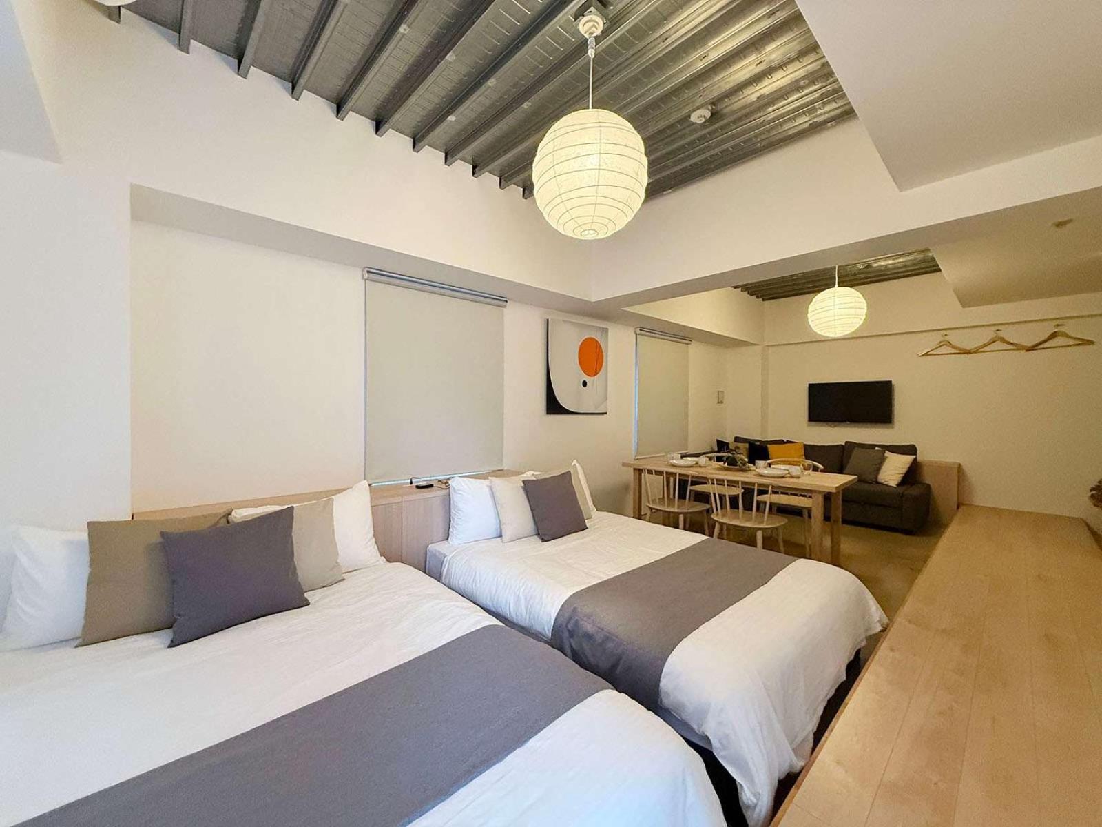 อพาร์ทเม้น Bhotel Arts Dobashi - Beautiful In The Heart Of The